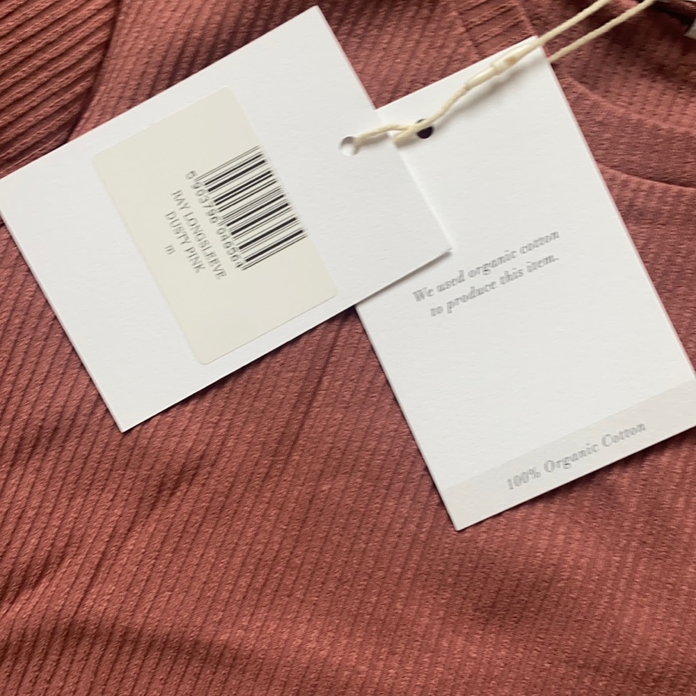 The Ray Long Sleeve in Dusty Rose - Picture 5 of 6